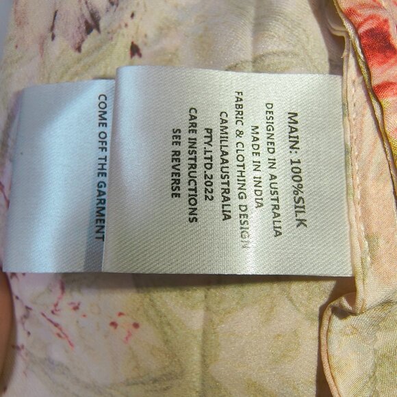 Camilla long button front dress Size M - Picture 12 of 13